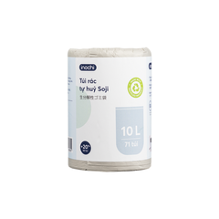 Túi rác tự huỷ Soji 10L x 71 túi (Túi miệng bằng)