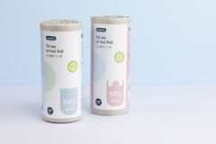 Túi rác tự huỷ Soji 50L x 36 túi (Túi miệng bằng)