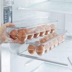 Khay đựng trứng kèm nắp đậy Yoko 12 quả