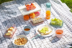 Hộp thực phẩm tritan chữ nhật Hokkaido 3500ml