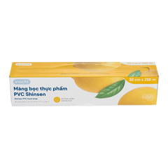 Màng bọc thực phẩm PVC Shinsen 30cm x 250m