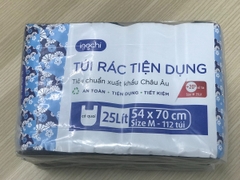 Lô túi rác tiện dụng Soji 4 x 50L