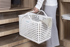 Giỏ xách quai giữa có nắp Nachi