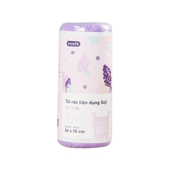 Túi rác tiện dụng Soji 25L x 28 túi (Size M) Hương Lavender