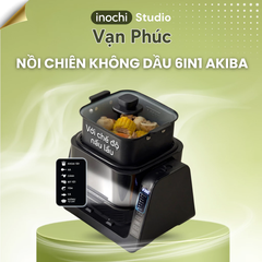 Nồi Chiên Không Dầu 6in1 Akiba Đa Năng Tiện Dụng