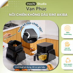 Nồi Chiên Không Dầu 6in1 Akiba Đa Năng Tiện Dụng