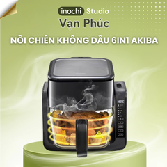 Nồi Chiên Không Dầu 6in1 Akiba Đa Năng Tiện Dụng