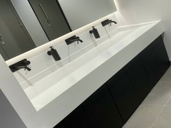 Đá nhân tạo solid surface ốp lavabo
