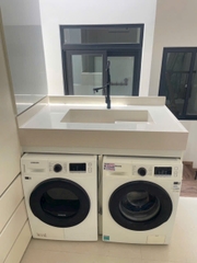 Chậu giặt đồ nguyên khối đá solid surface Korean