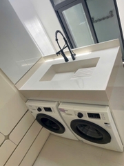 Chậu giặt đồ nguyên khối đá solid surface Korean