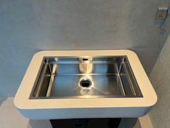 chậu lavabo nguyên khối độc đáo