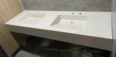 Chậu nguyên khối đá solid surface Korean