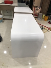 Đá nhân tạo solid surface ốp bàn đảo bếp