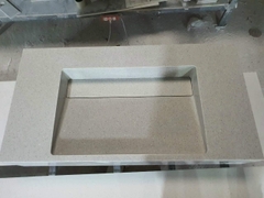 Đá nhân tạo solid Surface làm chậu liền khối