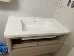 Chậu rửa nguyên khối đá solid surface korean