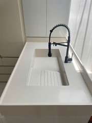 Chậu giặt đồ nguyên khối đá solid surface Korean