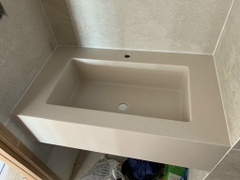 Chậu rửa liền khối đá solid surface