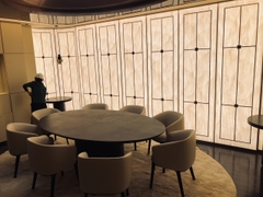 Đá solid surface korean ốp vách xuyên sáng