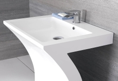 Đá ốp lavabo liền khối