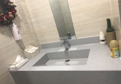 Đá solid surface ốp mặt Lavabo nguyên khối