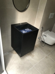 Đá nhân tạo solid surface ốp lavabo nguyên khối