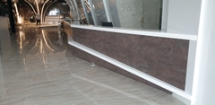 Đá nhân tạo solid surface korean ốp quầy lễ tân