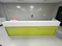 Đá nhân tạo solid surface korean S028 ALPINE WHITE ốp quầy