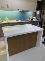 Đá nhân tạo solid surface korean Himacs LG ốp đảo bếp