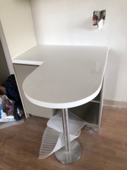 Đá nhân tạo solid surface Staron ốp bàn đảo