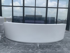 Quầy lễ tân đá solid surface