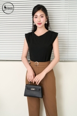 Áo phông cotton màu đen