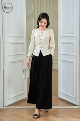 Quần xếp ly màu đen