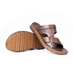 Dép Da Nam Trung Tuổi Masculine MDC512