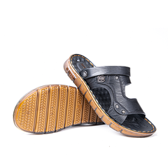Dép Da Nam Trung Tuổi Masculine MDC511