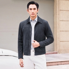 Áo Khoác Da Lộn Nam Masculine Regularfit AKL601