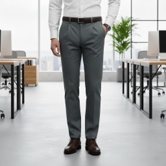 Quần Kaki Nam Có Ly Masculine Regular KCL24.1