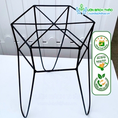 Đôn Sắt,Chân Sắt Kê Chậu 28x36cm