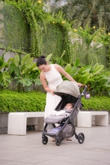 Xe đẩy gấp gọn Ergobaby Metro + Deluxe-Empire State Green