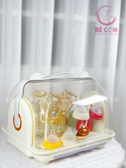Giá úp bình sữa, ly cốc Finley gấu-0091