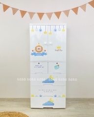 Tủ Sasa 5 tầng mẫu mới ( Lion)