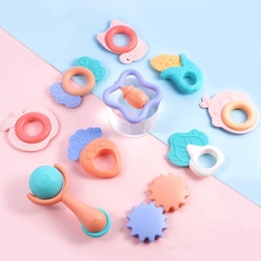 Bộ xúc sắc 10 món Baby Rattle