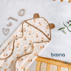 Choàng đi đường muslin Boona