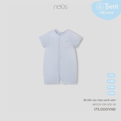 Bộ liền cộc màu xanh xám (3M)