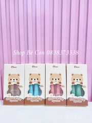 Set 2 thìa silicon ăn dặm theo giai đoạn có hộp Misan