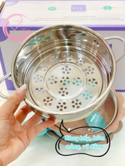 Nồi chảo đá hình hoa OKBY