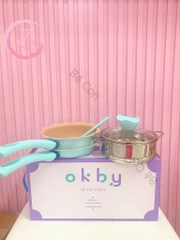Nồi chảo đá hình hoa OKBY