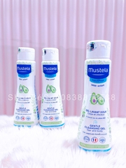 Gel tắm gội da thường Mustela 200ml