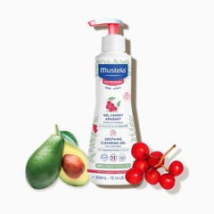 Sữa Tắm Gội Da Nhạy Cảm Soothing Cleansing Gel 300ml - Mustela