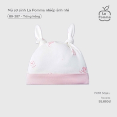 Mũ sơ sinh La Pomme nhiếp anh nhí