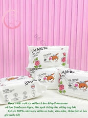 Khăn ướt cao cấp Lalabebe K-mom Hàn Quốc
